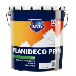 Levis Planideco Prim Peinture d'Impression Glycéro - Bois & Plâtres - Intérieur & Extérieur