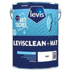 Levis Levisclean+ Mat Peinture Acrylique Effet Perlant Anti Taches - Surfaces Murales - Intérieur