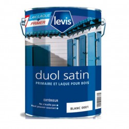 Levis Duol Satin Peinture Microporeuse Boiseries - Extérieur