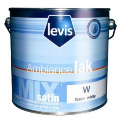 Levis Ambiance Lak Satin Peinture Laque Alkyde - Murs Bois PVC & Métaux - Intérieur & Extérieur