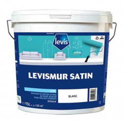 Levis levismur Satin Peinture Acrylique Murs & Plafonds - Intérieur -15 Litres