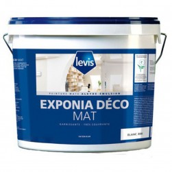 Levis Exponia Deco Mat peinture Murs & Plafonds - Intérieur - 10 Litres