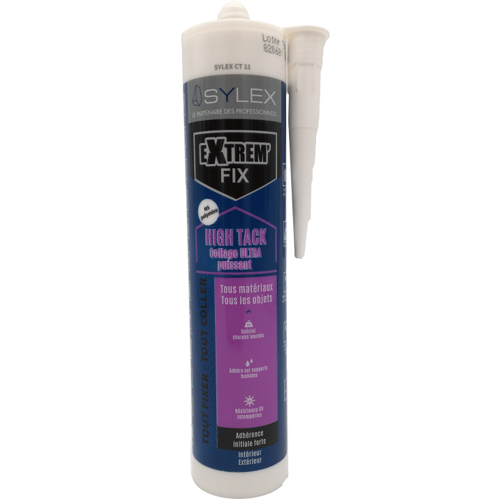Extrem'Fix Colle fixation 100% matériaux 290ml Sylex CT 11