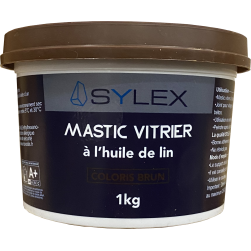 Mastic vitrier à l'huile de lin 1kg
