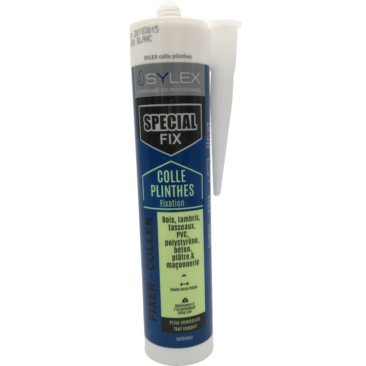 Colle acrylique de fixation spéciale plinthes 280ml