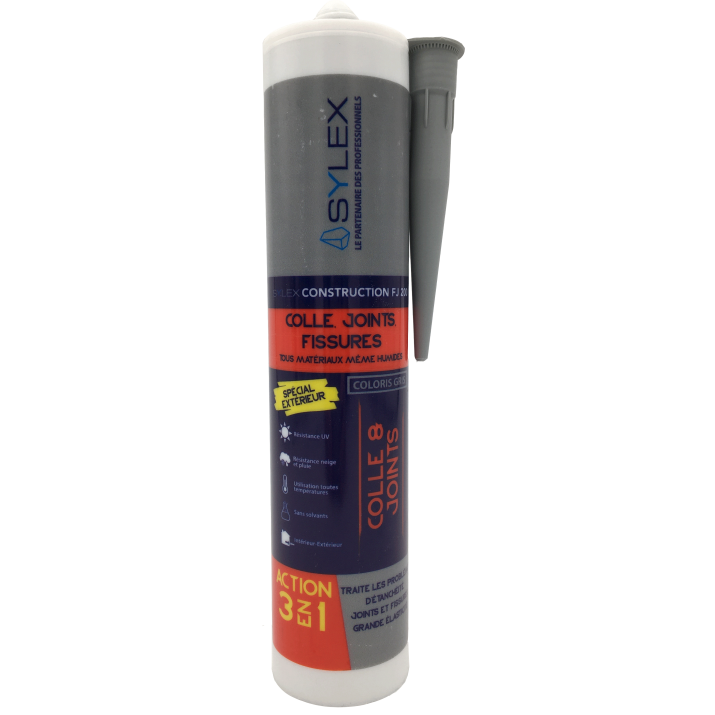Mastic Coller, Jointer et Sceller 290ml Sylex Construction FJ 200