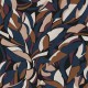 Papier Peint Vinyle sur Intissé Collage Noir/ Blush – L’Atelier de Casamance - réf. 75553772