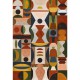 Papier Peint Panoramique Modelage Multicolore – L’Atelier de Casamance - réf. 75564078 - 204 x 300 CM