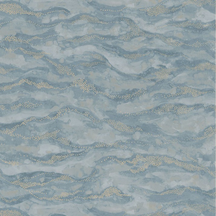 Papier Peint Intissé Sohar Ciel/ Doré – Nuit d’Orient de Casamance - réf. 75401732