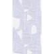 Papier Peint Graphique Bleu – Gallery de Casadéco - réf. GLRY86126320