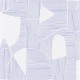 Papier Peint Graphique Bleu – Gallery de Casadéco - réf. GLRY86126320
