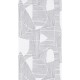 Papier Peint Graphique Noir et Blanc – Gallery de Casadéco - réf. GLRY86129127