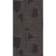 Papier Peint Graphique Noir et Taupe – Gallery de Casadéco - réf. GLRY86129413