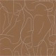 Papier Peint Académie Terracotta – Gallery de Casadéco - réf. GLRY86108307