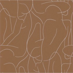 Papier Peint Académie Terracotta – Gallery de Casadéco - réf. GLRY86108307