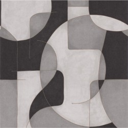 Papier Peint Op’Art Gris Noir – Gallery de Casadéco - réf. GLRY86099109