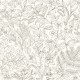 Papier Peint Esquisse blanc Gravure Noire – Gardens de Casadéco - réf. GADN87599267