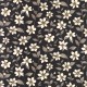 Papier Peint Clématites Noir Fusain – Gardens de Casadéco - réf. GADN87649897
