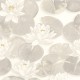 Papier Peint Nymphea Blanc Coton – Gardens de Casadéco - réf. GADN87630122