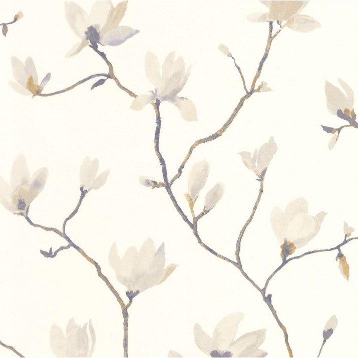 Papier Peint Suzhou Beige Lin – Gardens de Casadéco - réf. GADN82361093