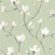 Papier Peint Suzhou Vert Sauge – Gardens de Casadéco - réf. GADN82367428