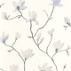 Papier Peint Suzhou Gris Bleuté – Gardens de Casadéco - réf. GADN82369154
