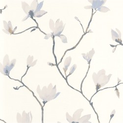 Papier Peint Suzhou Gris Bleuté – Gardens de Casadéco - réf. GADN82369154