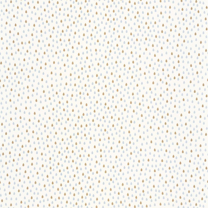 Papier Peint Ondée Bleu Horizon – Bohème de Casélio- réf. BOM103160689