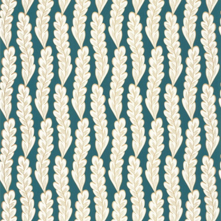 Papier Peint Seacret Spot Bleu Nuit Doré – Sea You Soon de Casélio- réf. SYO102816787