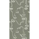 Papier Peint Just Smile Kaki – Young and Free de Casélio- réf. YNF103337007