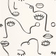 Papier Peint Just Smile Noir et Blanc – Young and Free de Casélio- réf. YNF103339010
