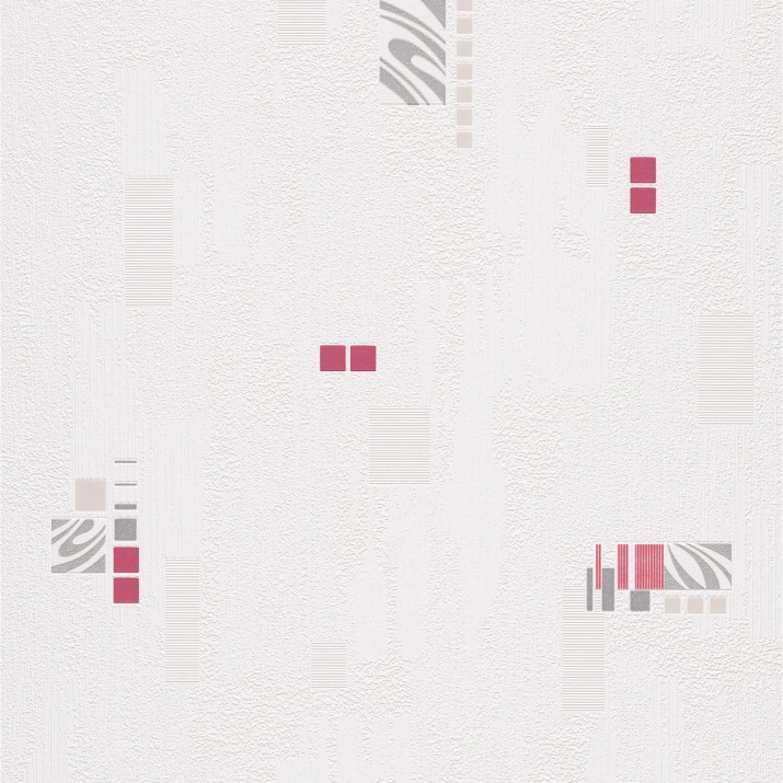 Papier Peint Vinyle Expansé sur Papier Fantaisie Rouge – Batihouse 2024 de Erismann - réf. 20004-06