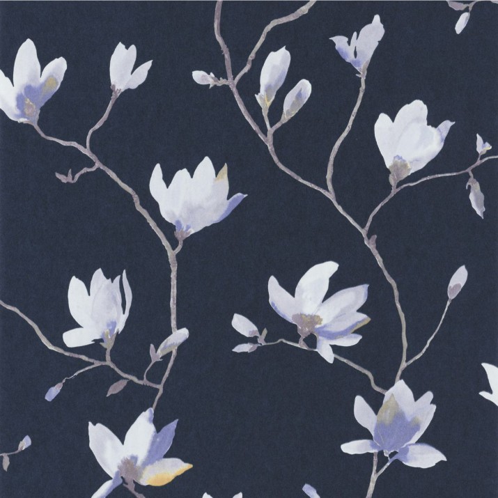 Papier Peint Suzhou Bleu – Gardens de Casadéco - réf. GADN82366511