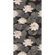 Papier Peint Nymphea Noir Fusain – Gardens de Casadéco - réf. GADN87639874