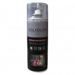Delkolor Peinture Multisupports en Aérosol Incolore 400ml