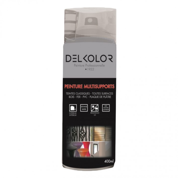 Delkolor Vernis Spécial Bois Incolore en Aérosol - 400ml