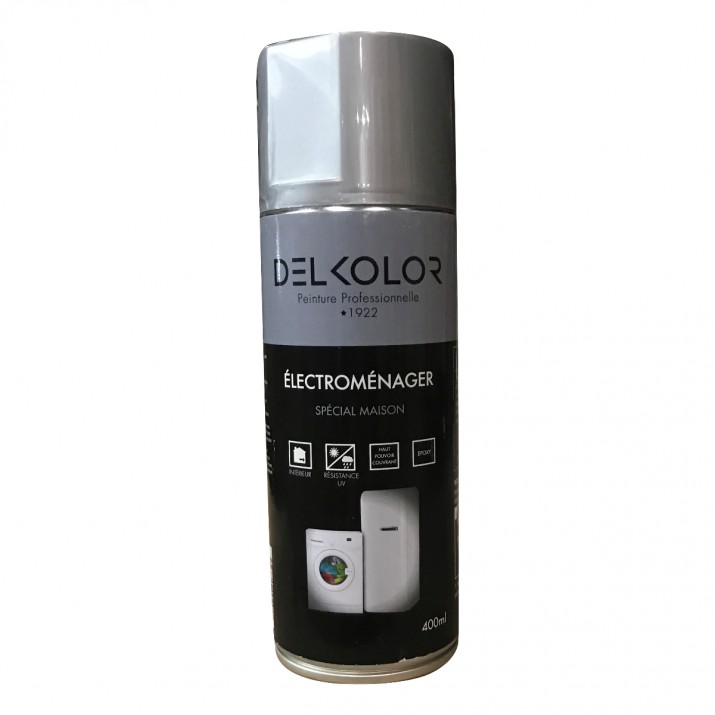 Delkolor Peinture Spéciale Electroménager en Aérosol 400ml