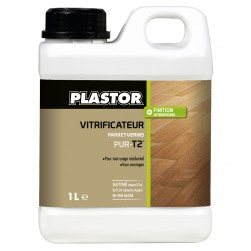 Plastor Vitrificateur polycarbonate Pur -T2- Satiné - Aspect Ciré