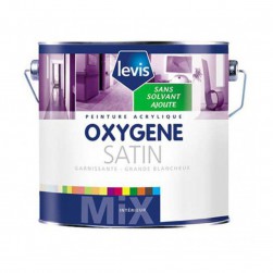 Levis Oxygène Satin Peinture Murale 0% de Solvant Ajouté - Intérieur