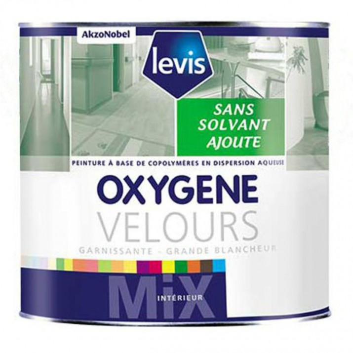 Levis Oxygène Velours Peinture Murale 0% de Solvant Ajouté - Intérieur
