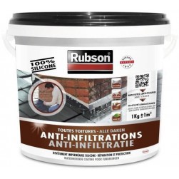 Revêtement d'étanchéité anti-infiltrations toutes toitures 1kg