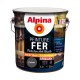 Alpina Peinture Fer Protection Antirouille - Intérieur & Extérieur - Brillant