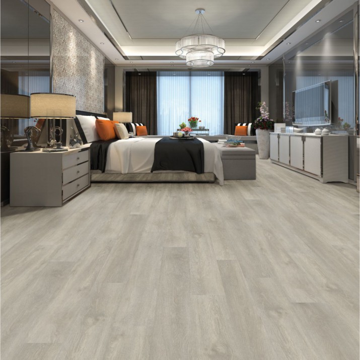 Trilogy Rigid 40 – lames PVC – Chêne Pécan R4003 – 18 x 122 cm