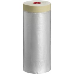 Film de protection avec ruban adhésif beige 180cm x 33m