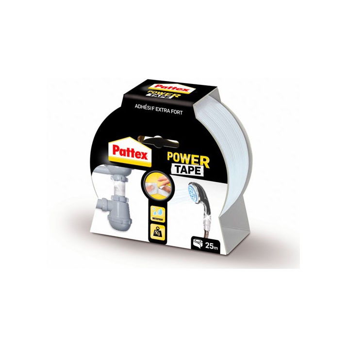 Adhésif Power Tape Maison blanc 50mm x 25m