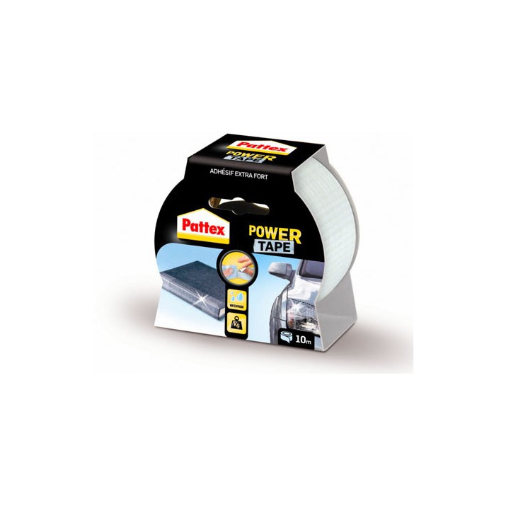 Adhésif Power Tape Crystal invisible 50mm x 10m