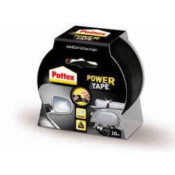 Adhésif Power Tape Auto & Moto noir 50mm x 10m