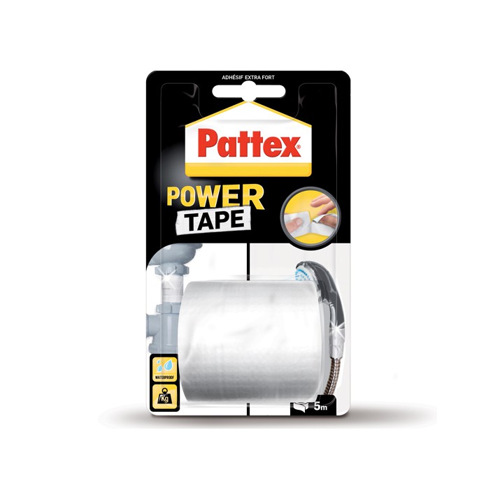 Adhésif Power Tape Maison blanc 50mm x 5m