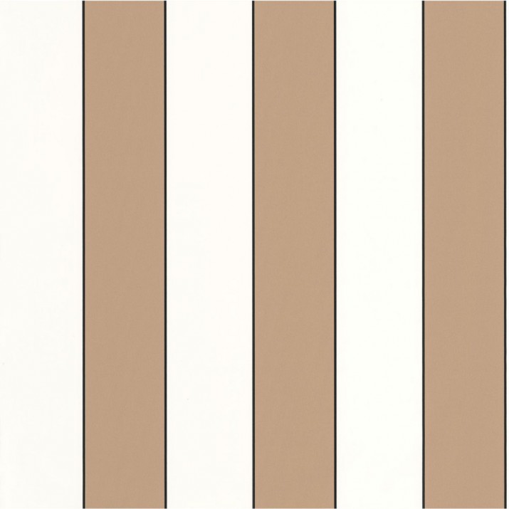Papier Peint Vinyle sur Intissé Golden Lines Camel et Blanc – Golden Age de Casélio- réf. GAG101070217