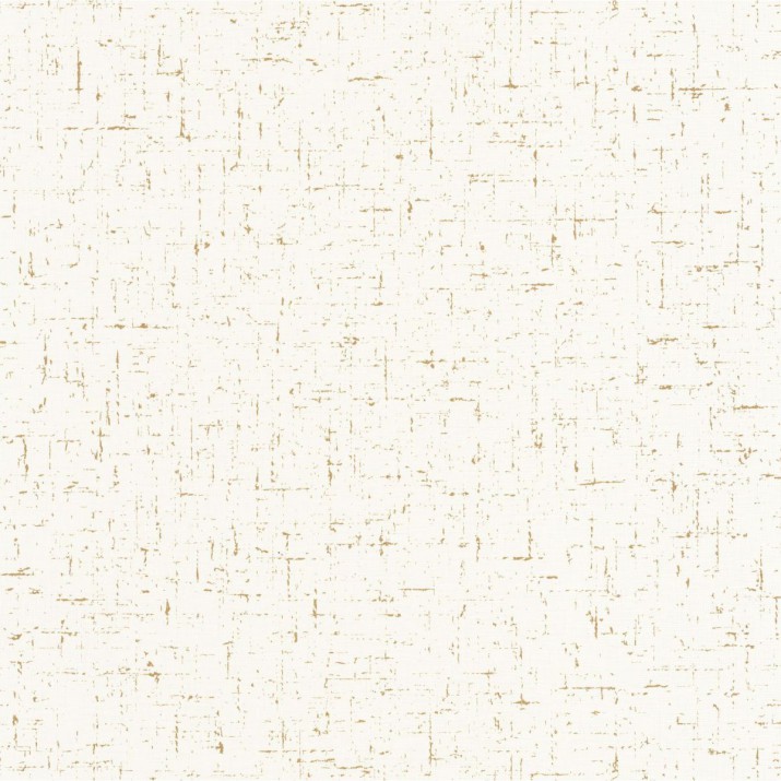 Papier Peint Vinyle sur Intissé Uni Gaze Métal Blanc Or – Golden Age de Casélio- réf. GAG103770204